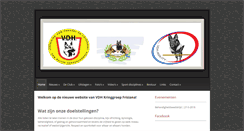 Desktop Screenshot of kringgroepfrisiana.nl